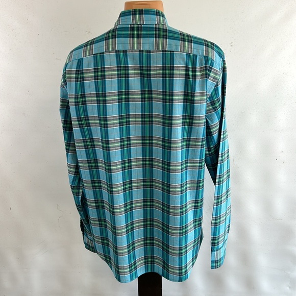 J. Crew long sleeve button down collar shirt.  L - Picture 6 of 7
